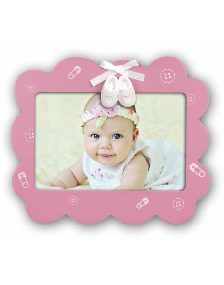 FRANCESCA baby photo frame girl 10x15 cm