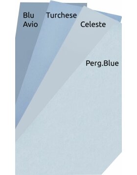HNFD Passepartout su misura - Celeste (azzurro, pastello)