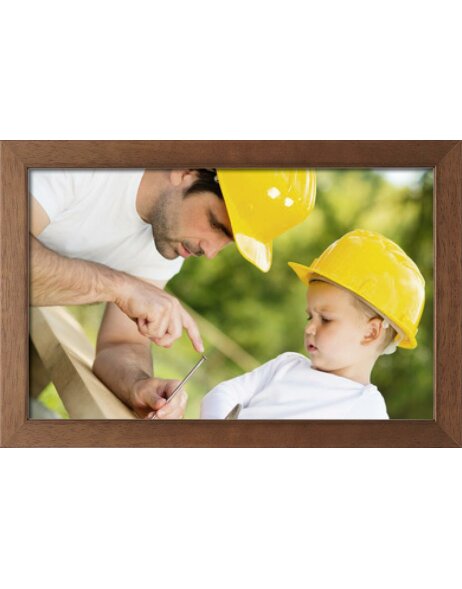 wooden frame Classic 20x40 cm Museum glass cherry