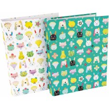Ring binder A4 Heads Up assorted