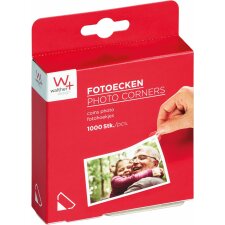 Walther Photo corners transparent 15mm 1000 pieces
