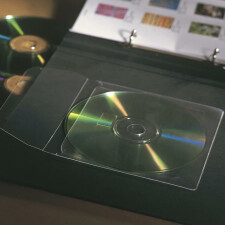 10 Stück selbstklebende CD-DVD-Taschen