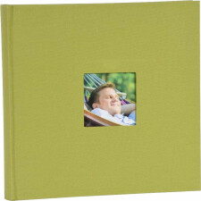 Album fotografico Mika Fresh verde chiaro 25x24,5 cm