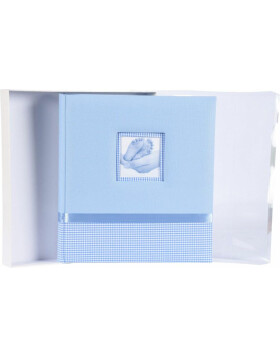 Henzo Henzo Baby album Billy blue 28x30,5 cm 60 white sides
