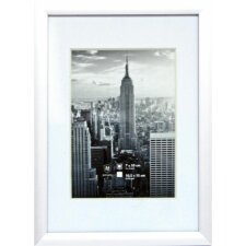 Alurahmen Manhattan 13x18 cm weiß