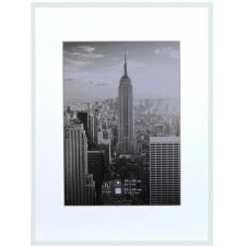Manhattan aluminum frame 30x40 cm white