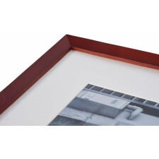 Wooden frame Umbria 10x15 cm red