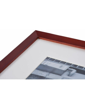 Wooden frame Umbria 13x18 cm red