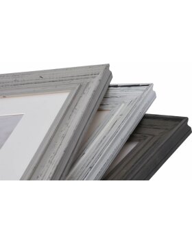 Anais wooden frame 15x20 cm gray