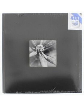 Jumbo photo album Fine Art black 30x30 cm