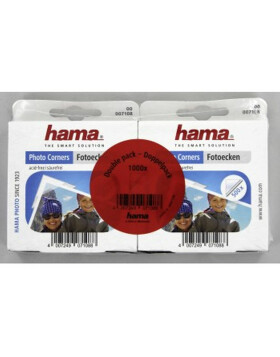 1000 fotohoeken Hama voordeelverpakking