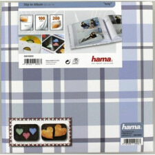 Hama Einsteckalbum ISNY 200 Fotos 10x15 cm blau