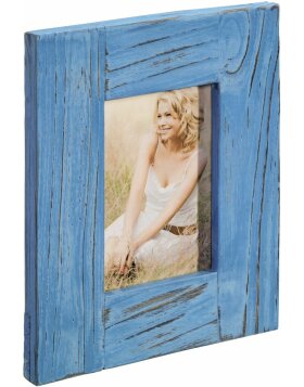 Country Portrait Frame, sky blue, 10 x 15 cm