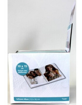 Mini-Einsteckalbum Curly 24 Fotos 10x15 cm