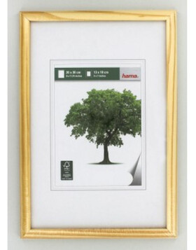 Wooden frame "Rhoen", Nature, 20 x 30 cm