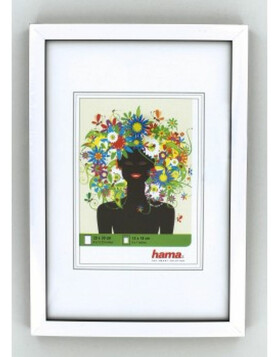 Arona Plastic Frame, white, 20 x 30 cm