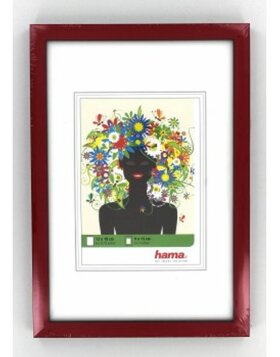 Arona Plastic Frame, red, 13 x 18 cm