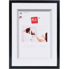 KLS plastic frame series 40 black 15x21 cm
