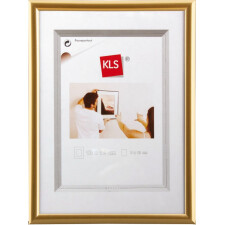 KLS plastic frame series 40 gold 21x30 cm