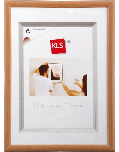 KLS plastic frame series 40 beech 24x30 cm