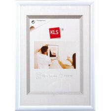 KLS Cadre plastique série 40 blanc 18x24 cm