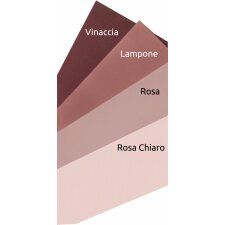 Passepartout 20x60 cm - 10x40 cm Rosa Chiaro