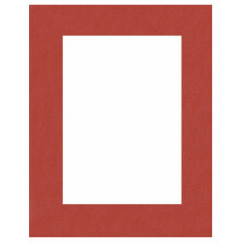Passepartout 29,7x42 cm - 20x30 cm Rosso Veneziano