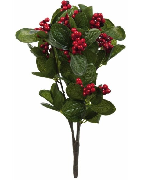 Ramo de flor artificial rojo - 6PL0169 Clayre Eef