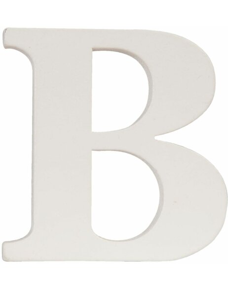letter b - 8x8 cm mdf