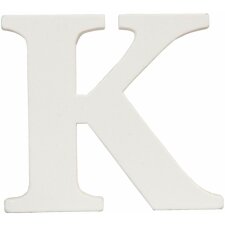 letter K 9x8 cm MDF