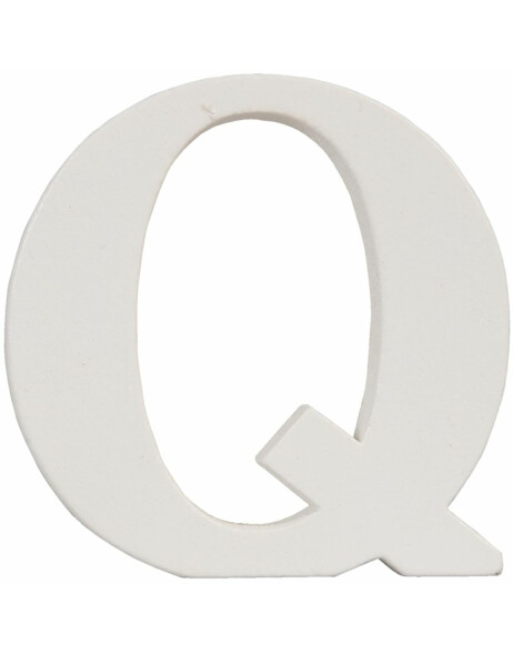 letter Q 8x8 cm MDF
