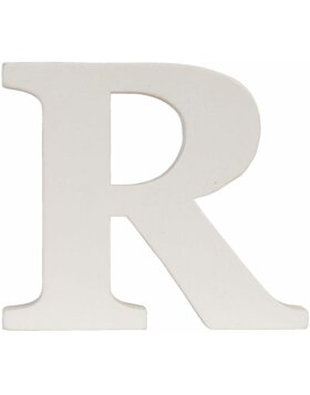 Letter r - 9x8 cm mdf