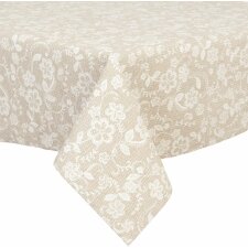 Lace tablecloth with Love 150x150 cm