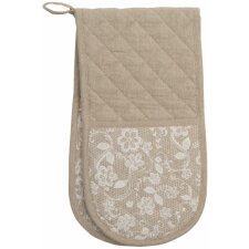 Double Oven Glove Lace with Love
