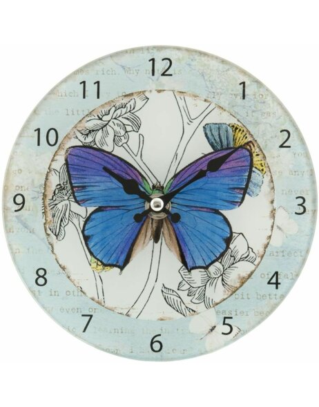 clock Butterfly - 6KL0262 Clayre Eef