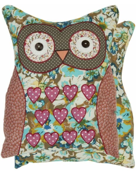 pillow - KG004.004 Clayre Eef - Owl