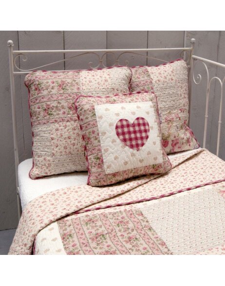 Clayre Eef HEART bedspread 180x260 cm
