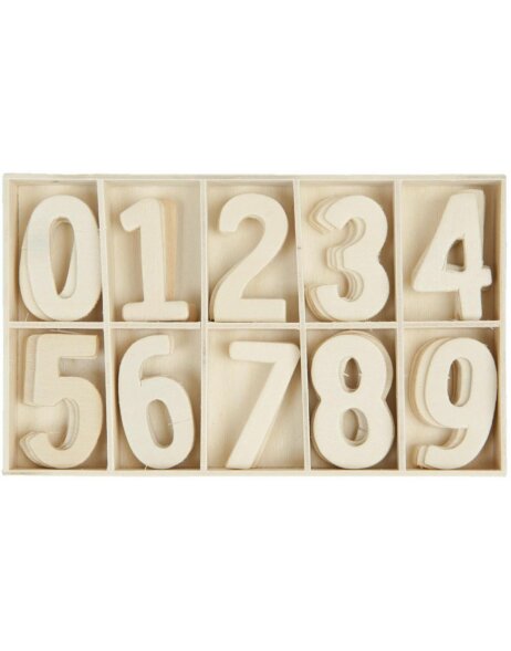 62957 Clayre Eef box with numbers