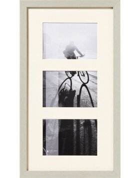 Ramka galeryjna Varjo na 3 zdjęcia 10x15 cm biała