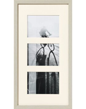 Varjo Galerierahmen 3 Fotos 13x18 cm weiß