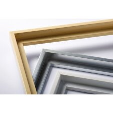 Canvas frame Shadow Gap 20x20 cm silver