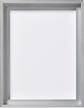 Canvas frame Shadow Gap 30x40 cm silver