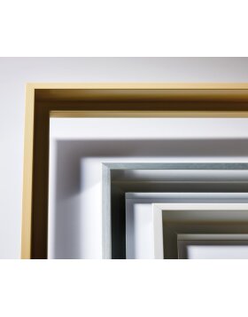 Canvas frame Shadow Gap 30x40 cm white