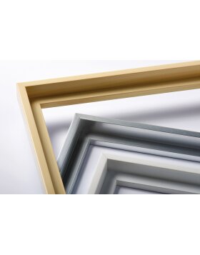 Canvas frame Shadow Gap 50x70 cm white