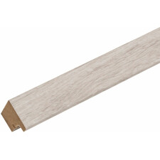Marco de madera S45R moldura de bloque 15x30 cm luz