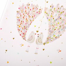 Goldbuch Álbum de boda Birdie 30x31 cm 60 páginas blancas