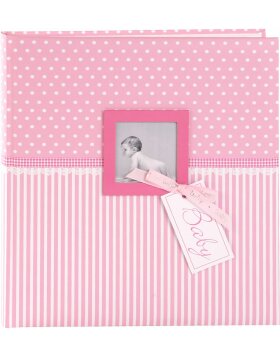 Goldbuch Album pour bébé Sweatheart rose 30x31 cm 60 pages blanches