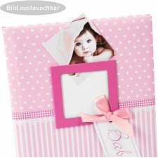 Goldbuch Babyalbum Sweatheart rosa 30x31 cm 60 weiße Seiten