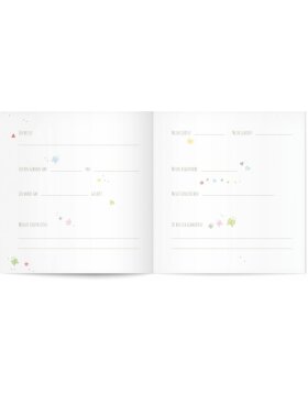 Goldbuch Album pour bébé Sweatheart bleu 30x31 cm 60 pages blanches