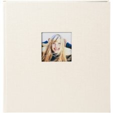 Goldbuch Album fotografico Chromo beige 30x31 cm 60 pagine nere